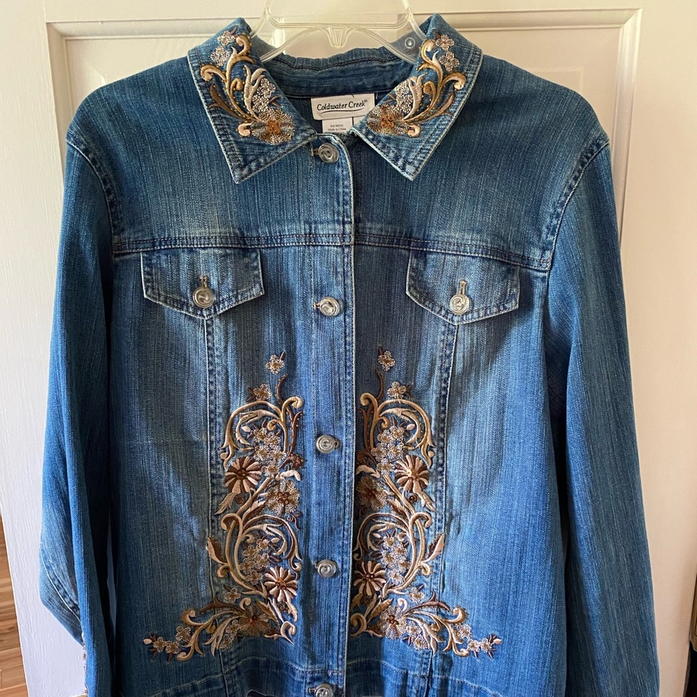 Denim Jacket From Coldwater Creek - image 1
